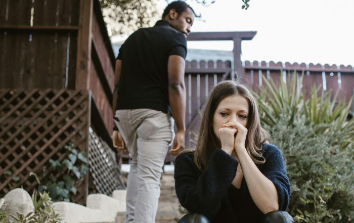 a couple divorcing in orange county, CA